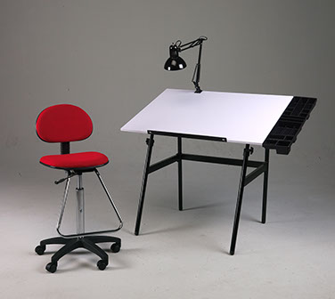 Berkeley Classic 4 Pc Studio Combo With Drafting Height Chair
