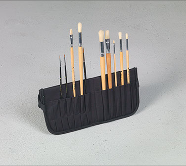 JUST STOW-IT® Easel Back Brush Case