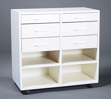 Cabinet with drawers and shelves deals